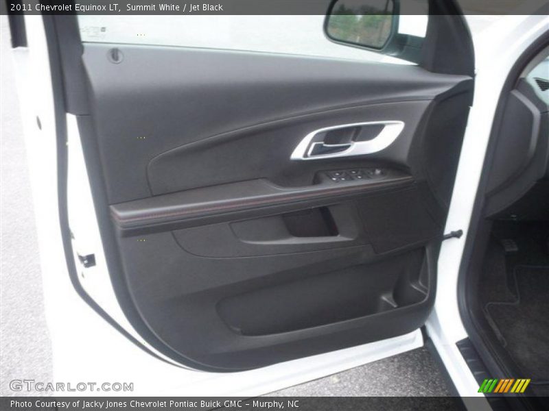 Summit White / Jet Black 2011 Chevrolet Equinox LT