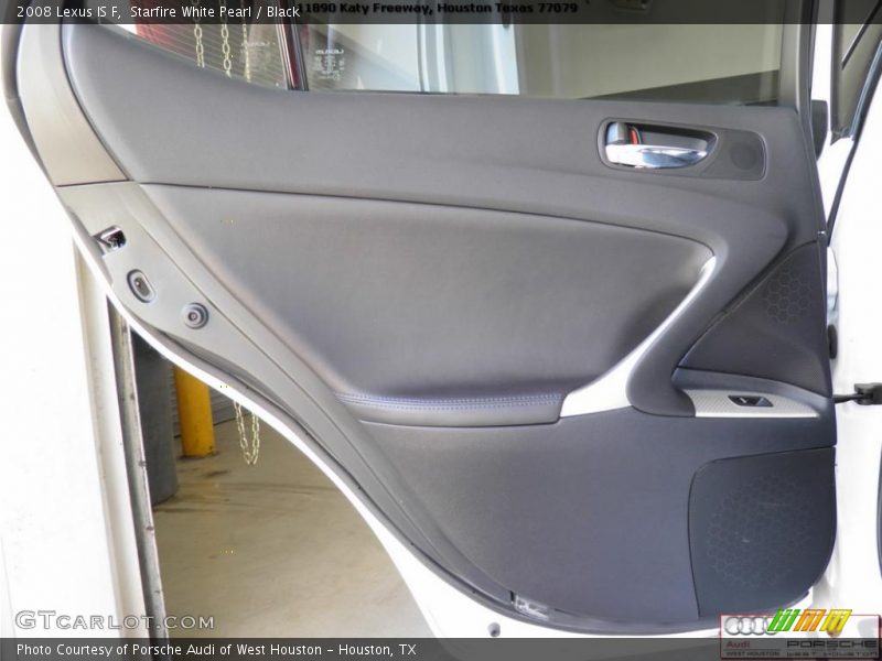 Starfire White Pearl / Black 2008 Lexus IS F