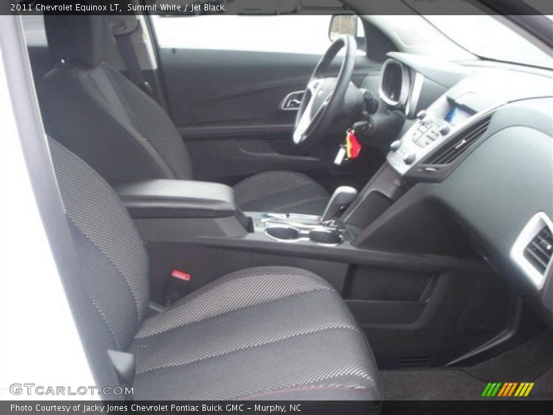 Summit White / Jet Black 2011 Chevrolet Equinox LT