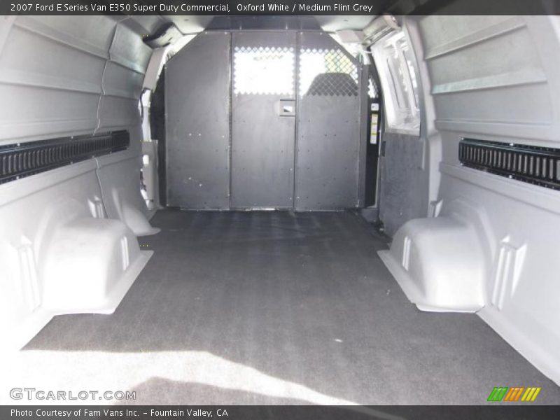  2007 E Series Van E350 Super Duty Commercial Medium Flint Grey Interior