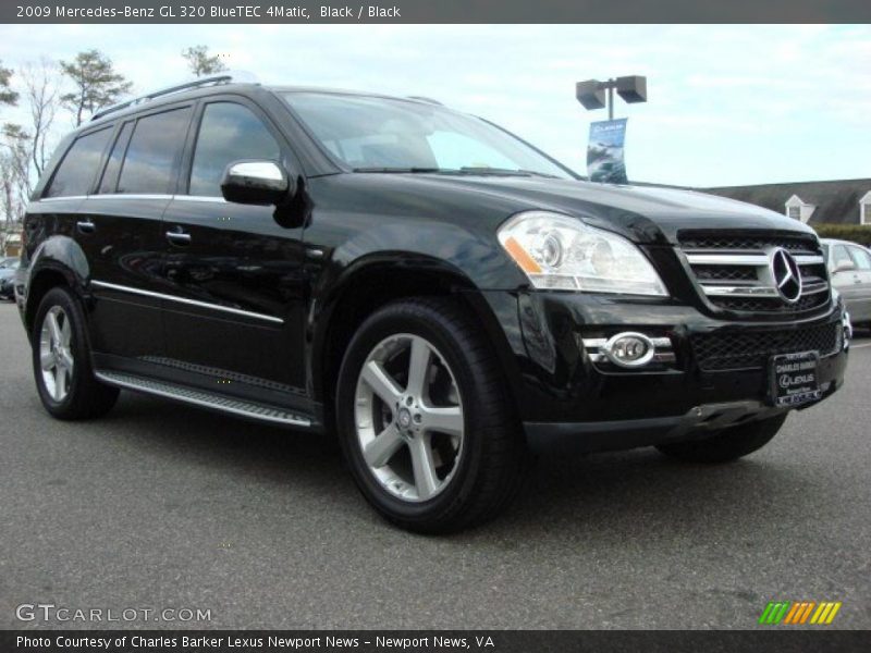 Black / Black 2009 Mercedes-Benz GL 320 BlueTEC 4Matic