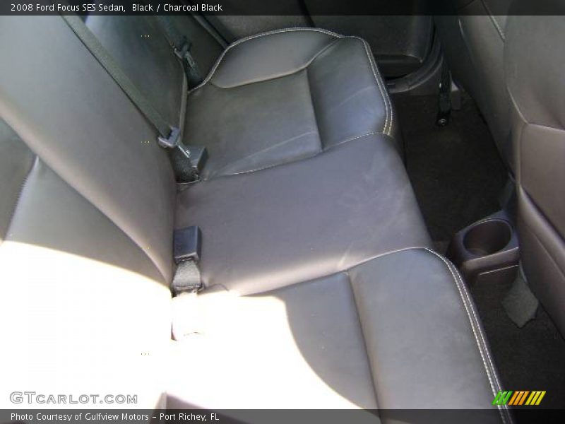 Black / Charcoal Black 2008 Ford Focus SES Sedan