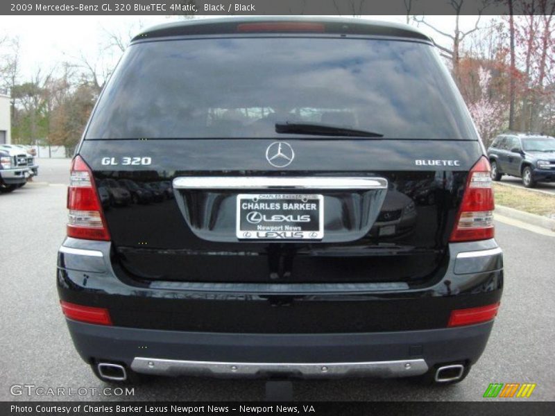 Black / Black 2009 Mercedes-Benz GL 320 BlueTEC 4Matic