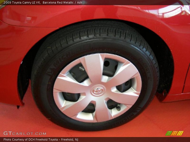 Barcelona Red Metallic / Ash 2009 Toyota Camry LE V6
