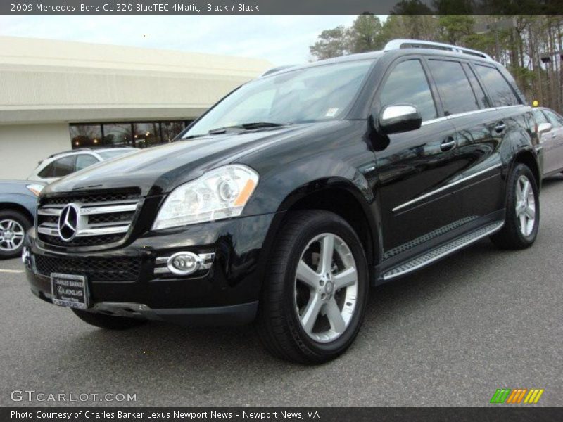 Black / Black 2009 Mercedes-Benz GL 320 BlueTEC 4Matic