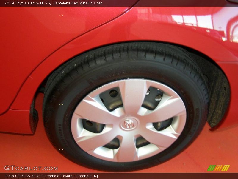 Barcelona Red Metallic / Ash 2009 Toyota Camry LE V6