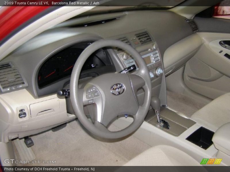 Barcelona Red Metallic / Ash 2009 Toyota Camry LE V6
