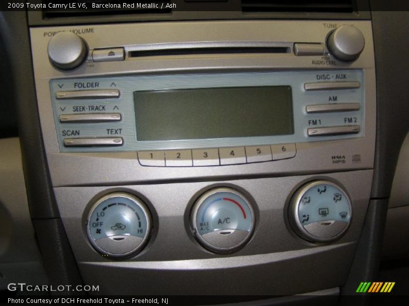 Barcelona Red Metallic / Ash 2009 Toyota Camry LE V6
