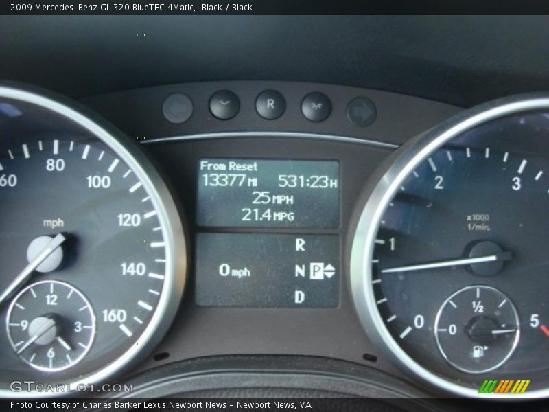Black / Black 2009 Mercedes-Benz GL 320 BlueTEC 4Matic
