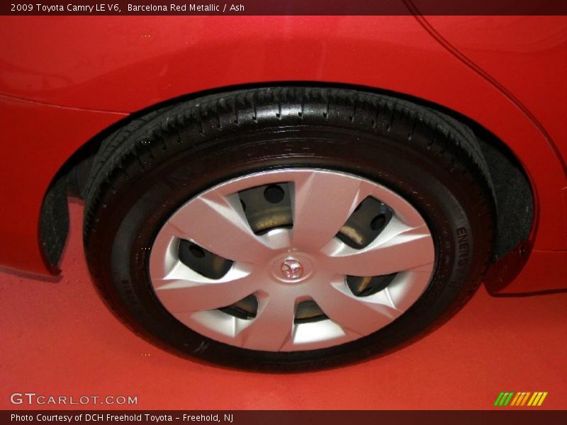 Barcelona Red Metallic / Ash 2009 Toyota Camry LE V6