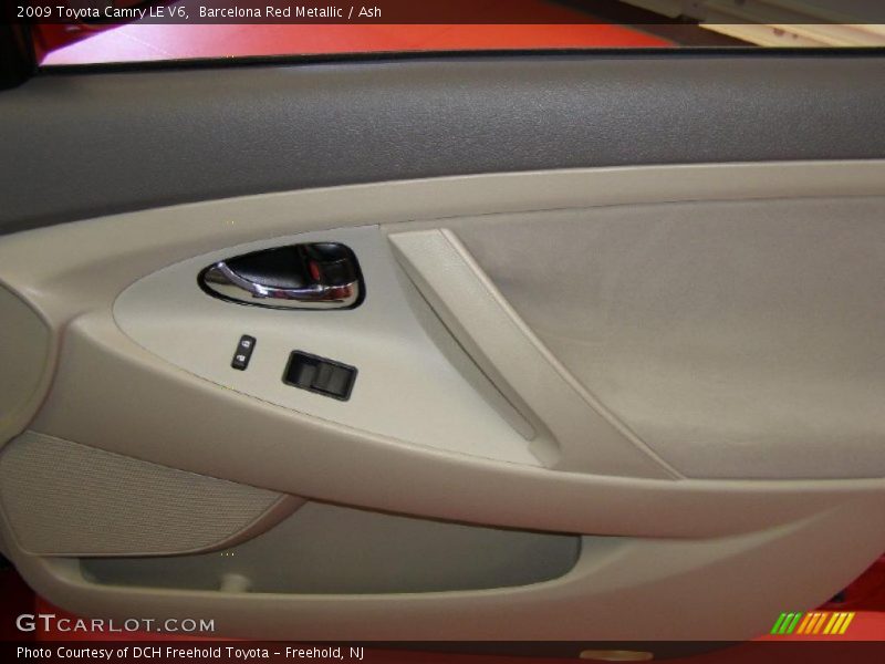 Barcelona Red Metallic / Ash 2009 Toyota Camry LE V6