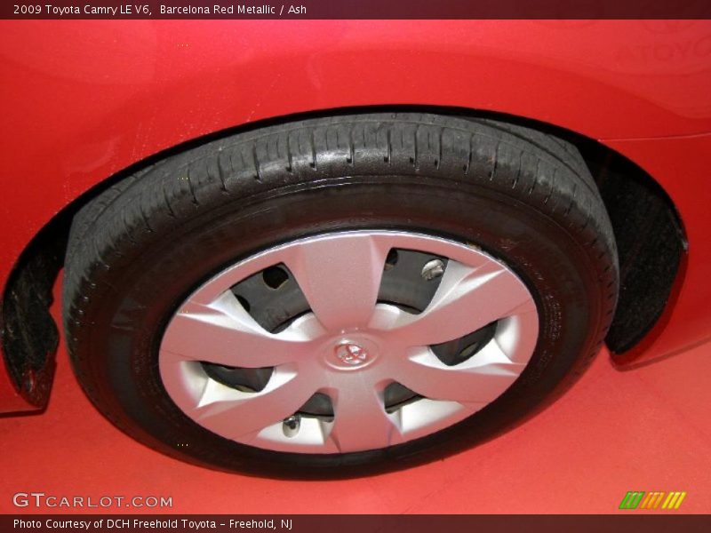 Barcelona Red Metallic / Ash 2009 Toyota Camry LE V6