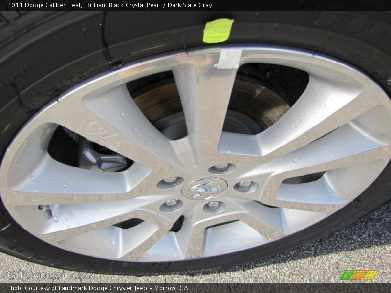 Brilliant Black Crystal Pearl / Dark Slate Gray 2011 Dodge Caliber Heat