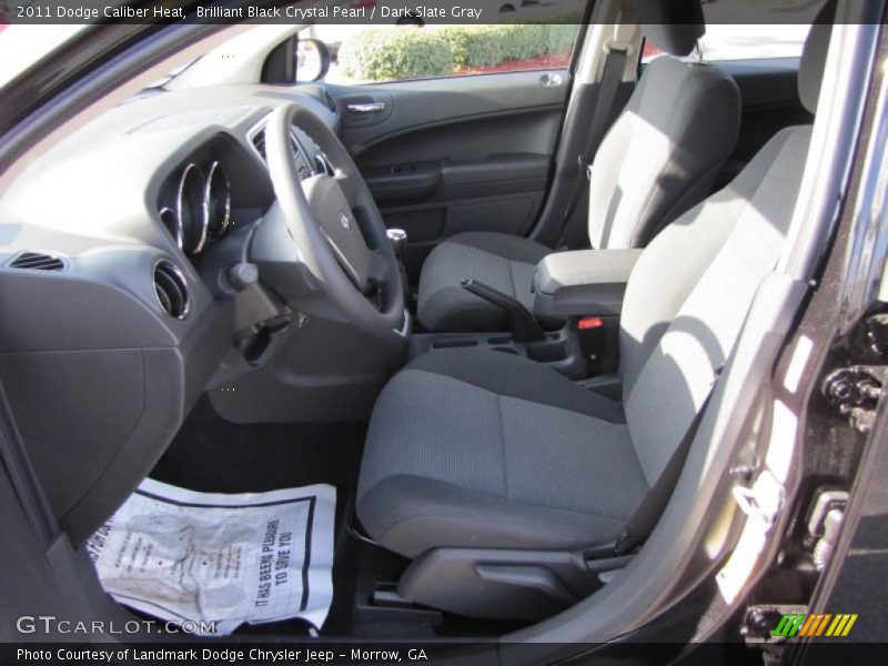  2011 Caliber Heat Dark Slate Gray Interior