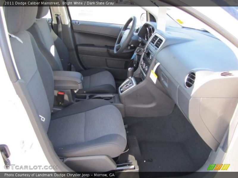 Bright White / Dark Slate Gray 2011 Dodge Caliber Mainstreet