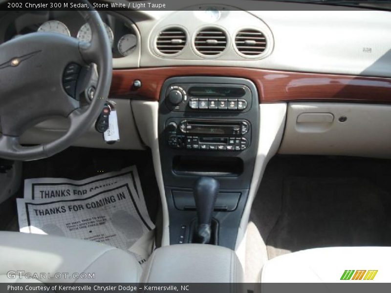 Stone White / Light Taupe 2002 Chrysler 300 M Sedan