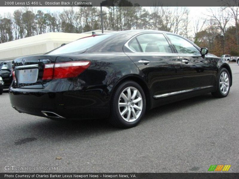 Obsidian Black / Cashmere 2008 Lexus LS 460 L