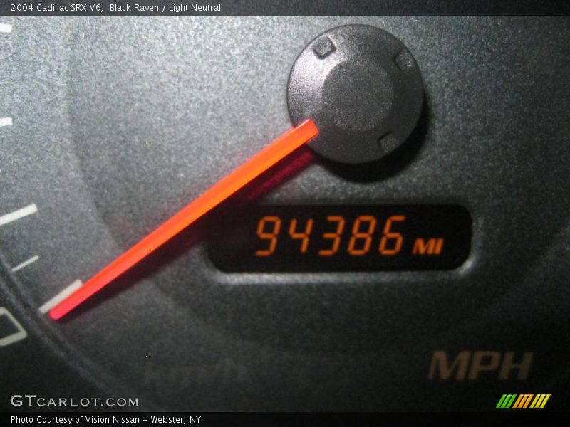 Black Raven / Light Neutral 2004 Cadillac SRX V6