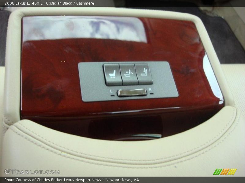 Obsidian Black / Cashmere 2008 Lexus LS 460 L