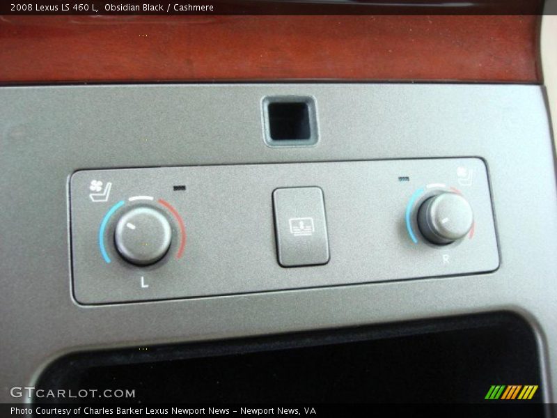 Obsidian Black / Cashmere 2008 Lexus LS 460 L
