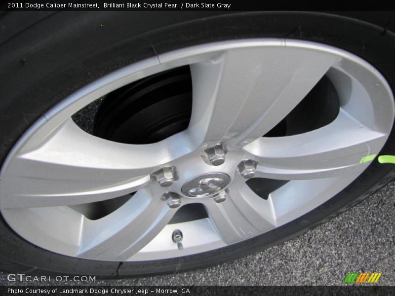 Brilliant Black Crystal Pearl / Dark Slate Gray 2011 Dodge Caliber Mainstreet