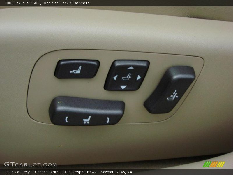 Obsidian Black / Cashmere 2008 Lexus LS 460 L