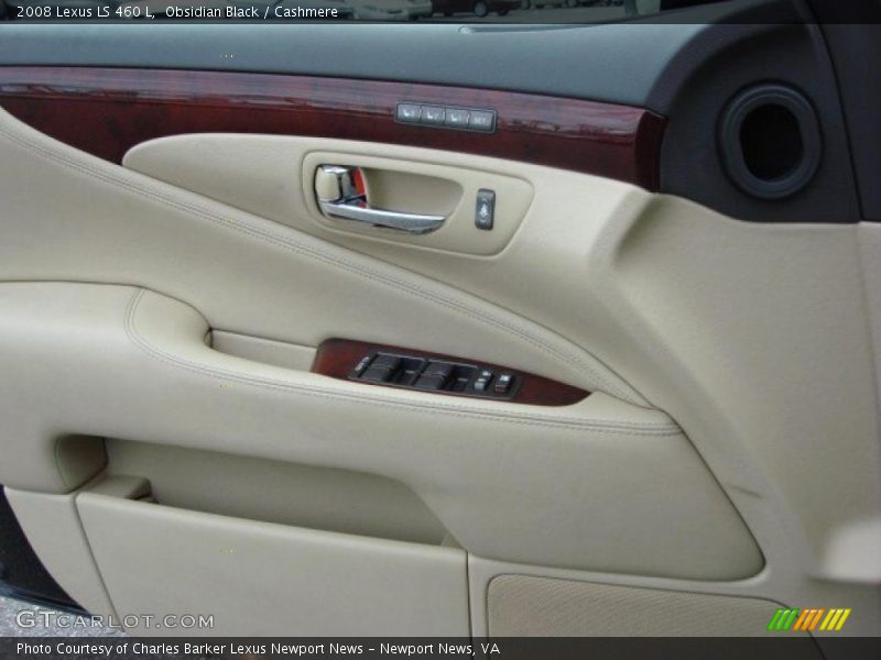 Obsidian Black / Cashmere 2008 Lexus LS 460 L