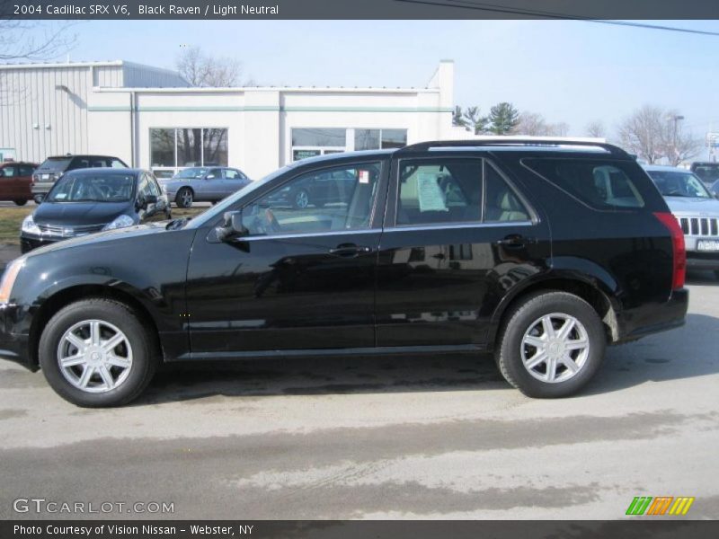 Black Raven / Light Neutral 2004 Cadillac SRX V6