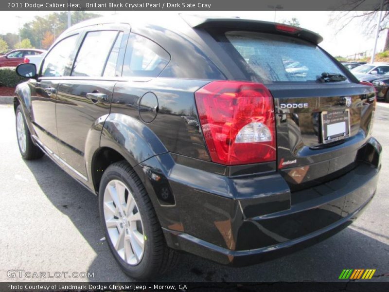 Brilliant Black Crystal Pearl / Dark Slate Gray 2011 Dodge Caliber Heat