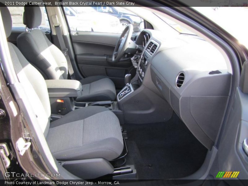 Brilliant Black Crystal Pearl / Dark Slate Gray 2011 Dodge Caliber Heat
