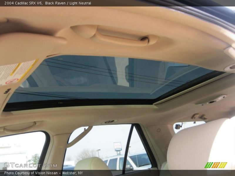 Sunroof of 2004 SRX V6