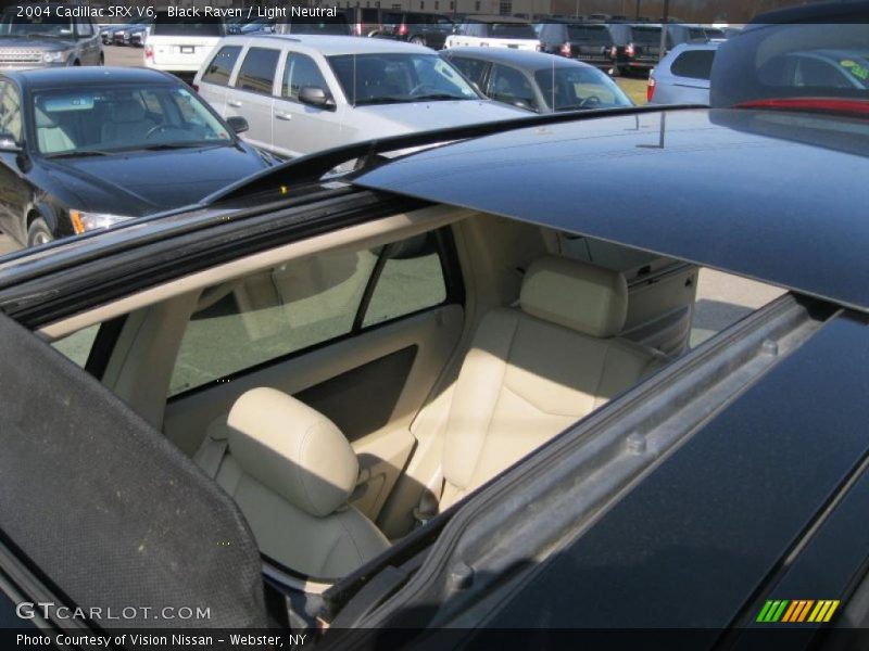 Sunroof of 2004 SRX V6
