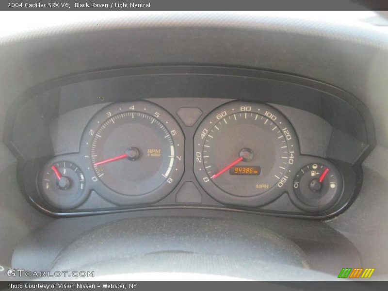 Black Raven / Light Neutral 2004 Cadillac SRX V6