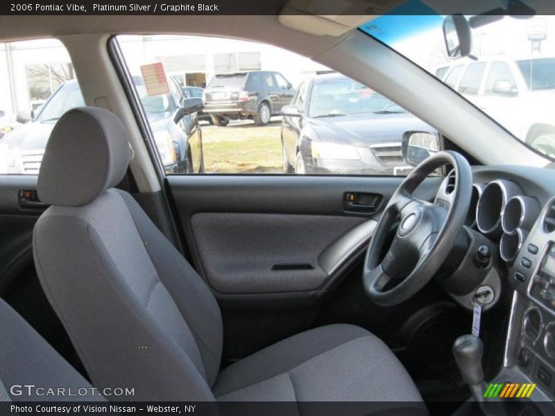 Platinum Silver / Graphite Black 2006 Pontiac Vibe