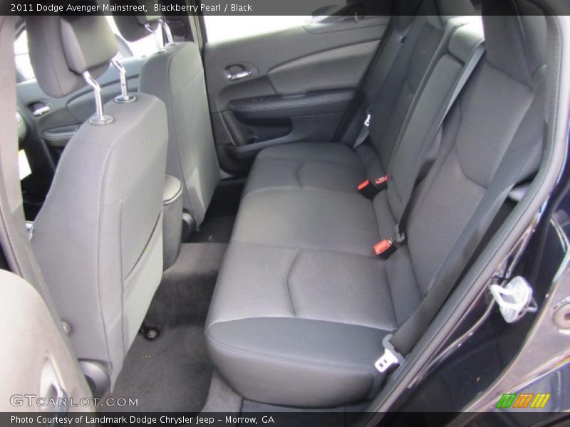  2011 Avenger Mainstreet Black Interior