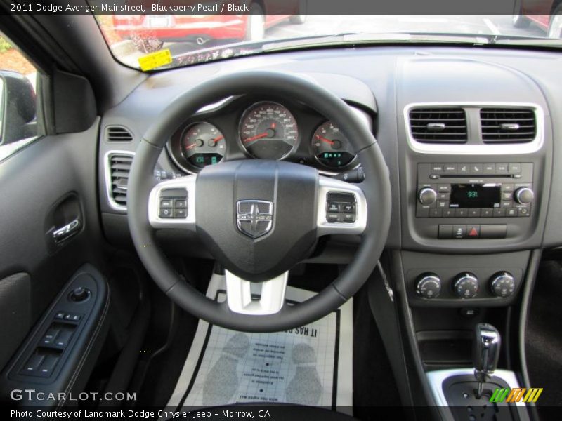 Dashboard of 2011 Avenger Mainstreet