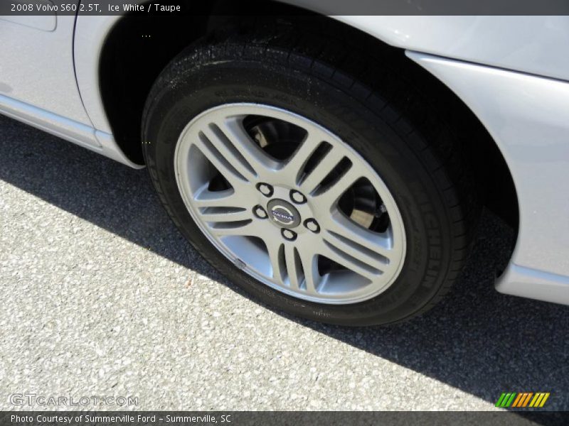 Ice White / Taupe 2008 Volvo S60 2.5T
