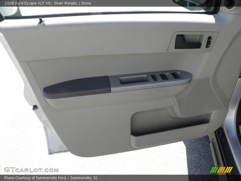 Silver Metallic / Stone 2008 Ford Escape XLT V6