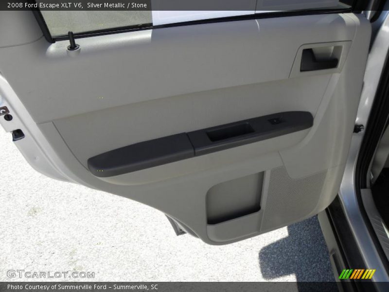 Silver Metallic / Stone 2008 Ford Escape XLT V6