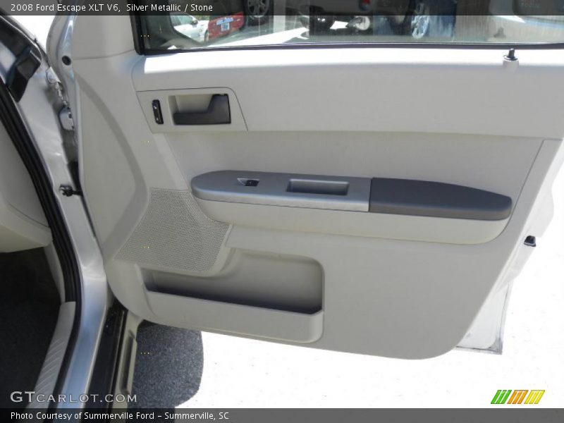 Silver Metallic / Stone 2008 Ford Escape XLT V6