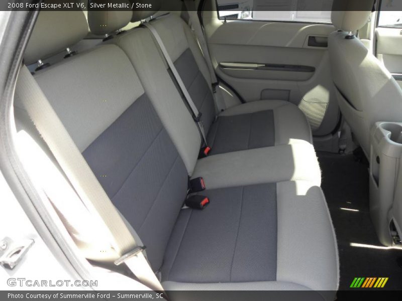 Silver Metallic / Stone 2008 Ford Escape XLT V6