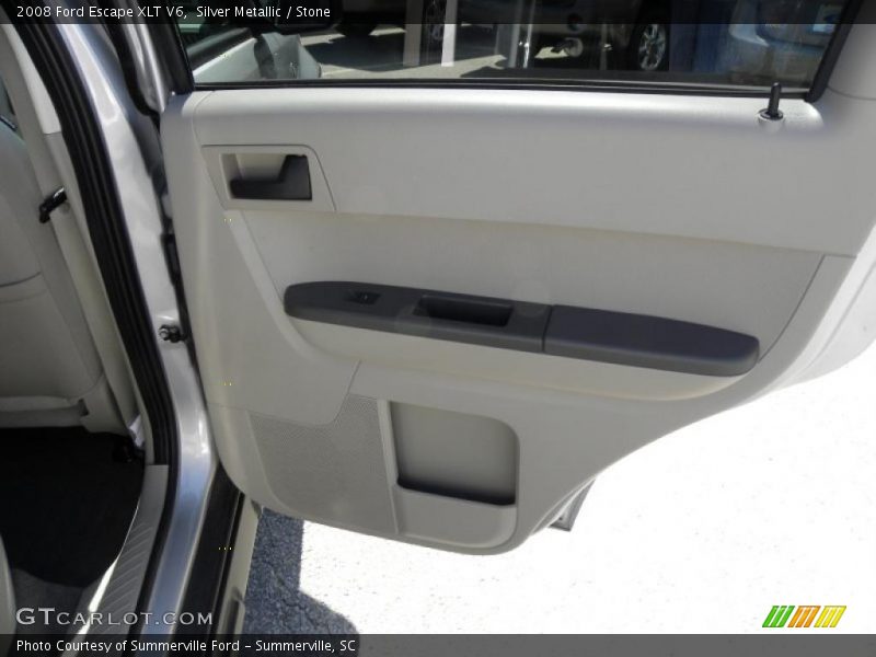 Silver Metallic / Stone 2008 Ford Escape XLT V6