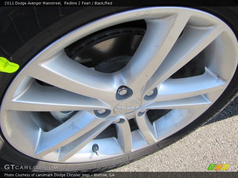 Redline 2 Pearl / Black/Red 2011 Dodge Avenger Mainstreet