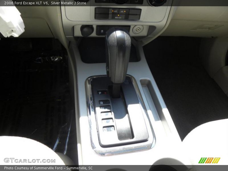 Silver Metallic / Stone 2008 Ford Escape XLT V6