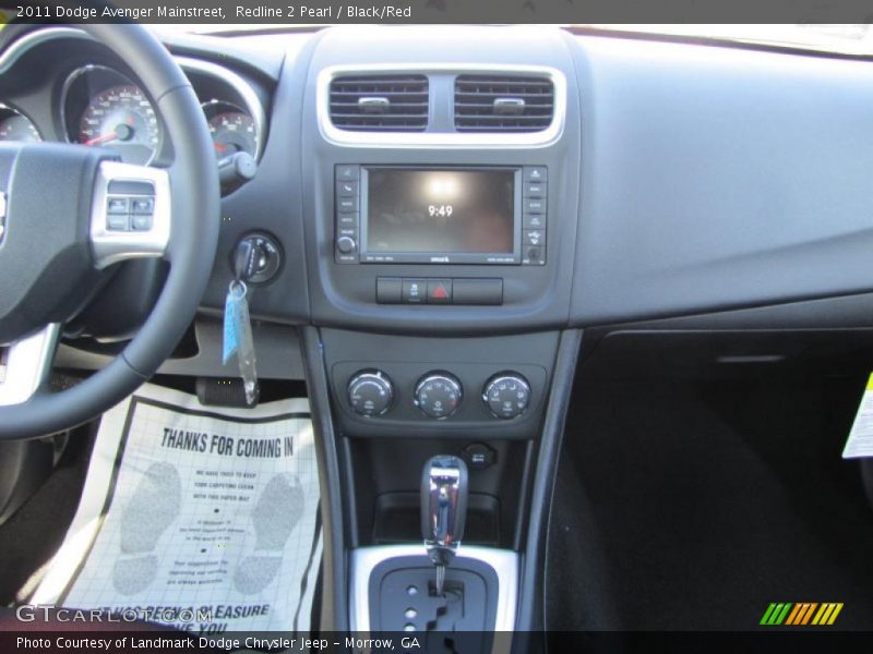 Redline 2 Pearl / Black/Red 2011 Dodge Avenger Mainstreet