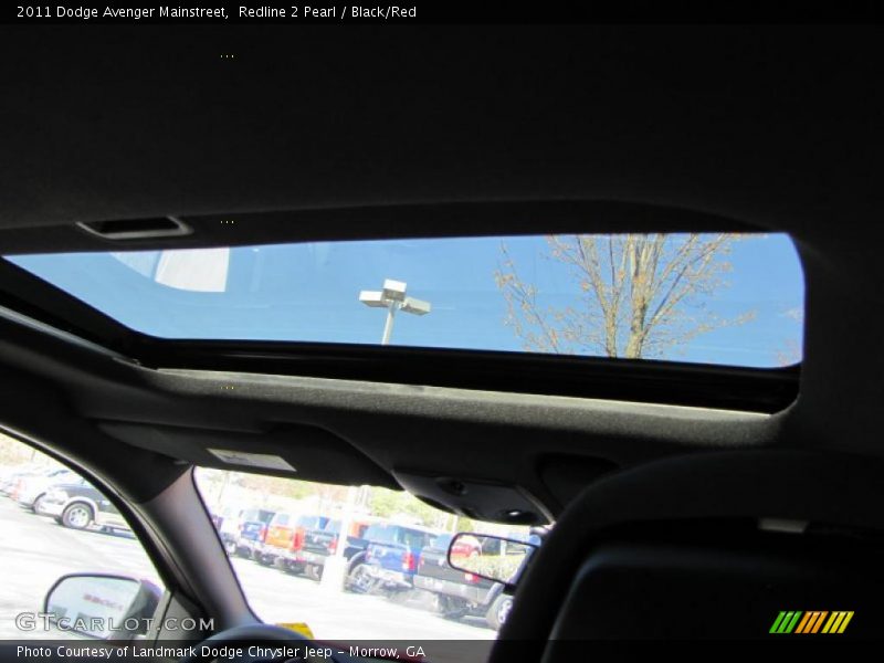 Redline 2 Pearl / Black/Red 2011 Dodge Avenger Mainstreet