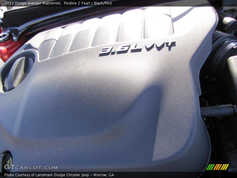 Redline 2 Pearl / Black/Red 2011 Dodge Avenger Mainstreet