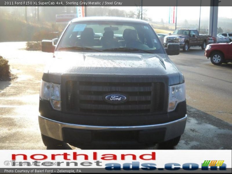 Sterling Grey Metallic / Steel Gray 2011 Ford F150 XL SuperCab 4x4