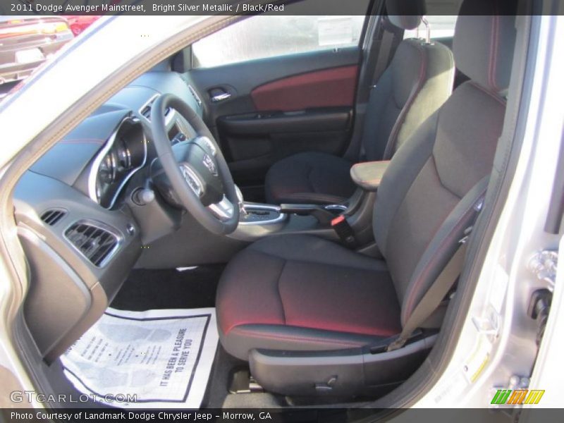  2011 Avenger Mainstreet Black/Red Interior