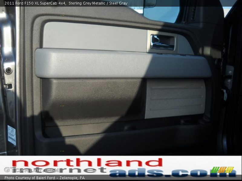Sterling Grey Metallic / Steel Gray 2011 Ford F150 XL SuperCab 4x4
